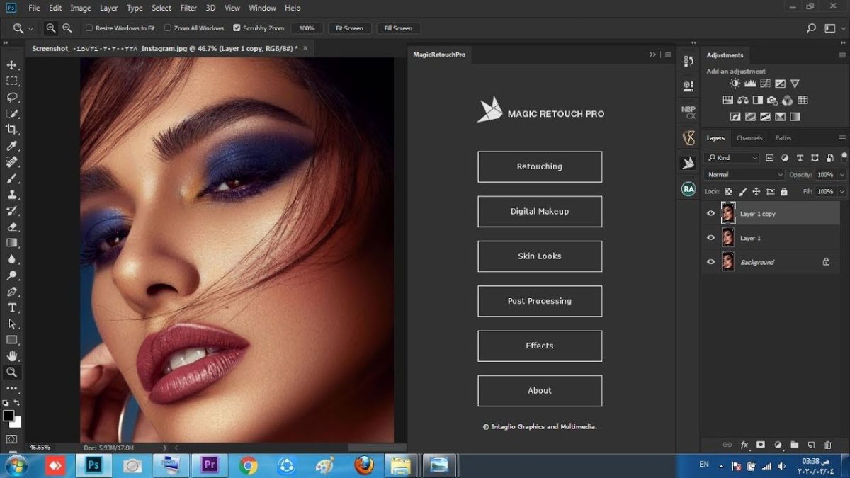 Magic Retouch Pro v4.3 Plug-Adobe Photoshop