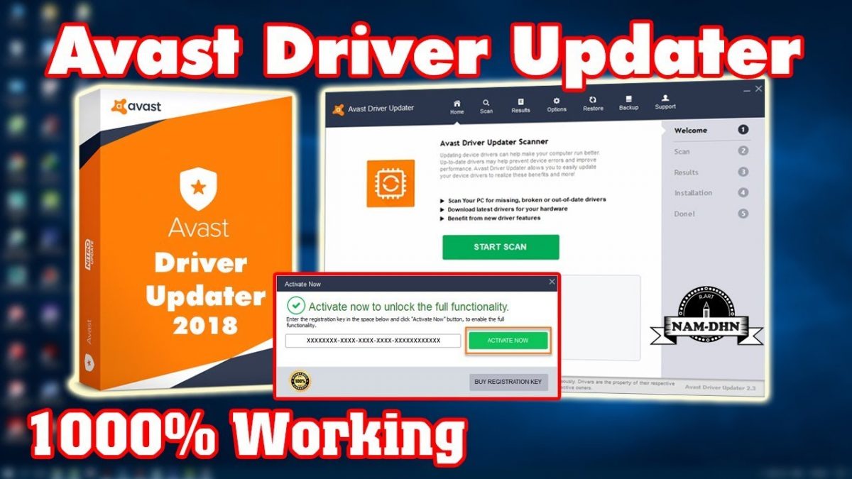 Avast Driver Updater 22.8 Crack + Serial Key 2023