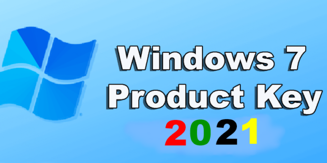 Windows 7 Professional Product Key Updated100%